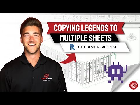 Copying Legends to Multiple Sheets in Autodesk Revit 2020