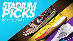 1.6K views · 62 reactions | From Freddy Krueger to The Fresh Prince, we're highlighting the best pop culture sneaker collaborations of all time. FULL VIDEO: https://youtu.be/mWRZmXMBuIM | Stadium Goods | Facebook