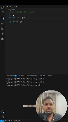 Javascript Interview question 81 | Js short #coding #javascript