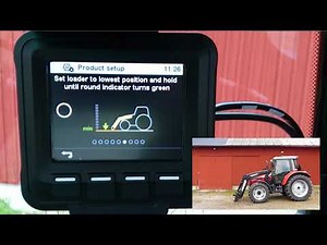 Q-companion for Quicke front loaders - Initial Setup (ENG)