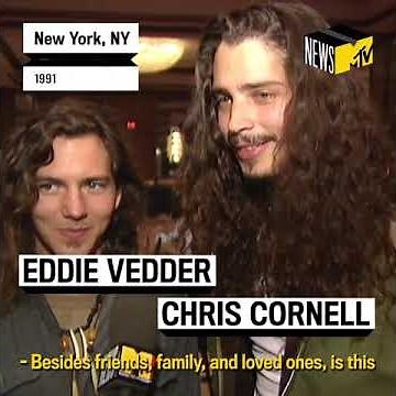 MTV Classic 📺 : Chris Cornell and Eddie Vedder