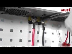 Installation Guide Video of the PH1800 PRO Series Hybrid Solar Inverter