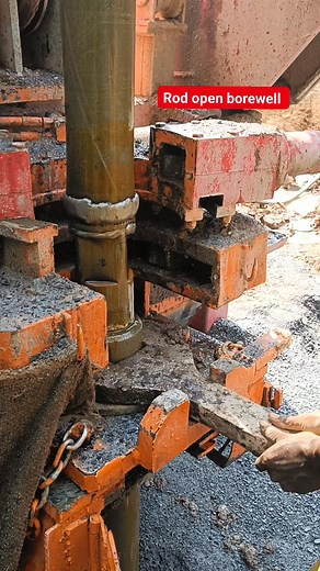 Borewell rad open drilling #reels #automobile #excavator #drillingtools #song #india | Vinod Kumar Dhaker