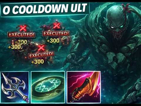 Pyke but my ult has 0 CD and do multi executes