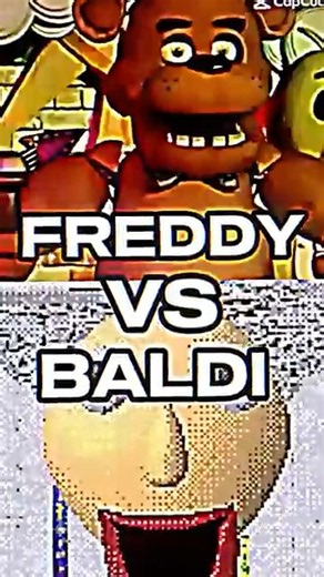 Freddy! The goat Vs Baldi! Also the goat.