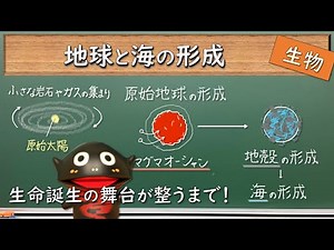 地球と海の誕生【001生物】新課程対応