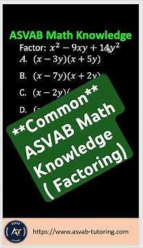 Very Important ASVAB Math knowledge practice #asvab #asvabprep #asvabmathknowledge #learnonyoutube