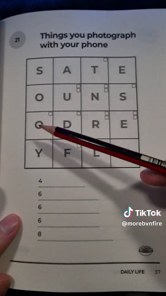 Get your own copy from the link in my bio! #wordsalad #wordgame #book #puzzle #challenge