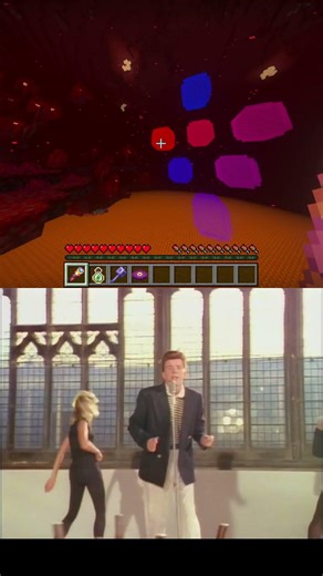 Rick Astley - Never Gonna Give You Up #minecraft #mcbe #music