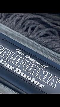 CALIFORNIA CAR DUSTER DEMONSTRATION! Have you ever seen this? 😊🤔It works 👍