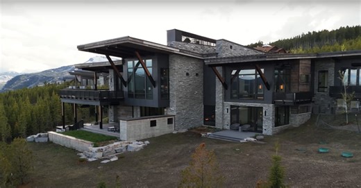 Home Tour of Residence Inside Exclusive Members Only Yellowstone Club
