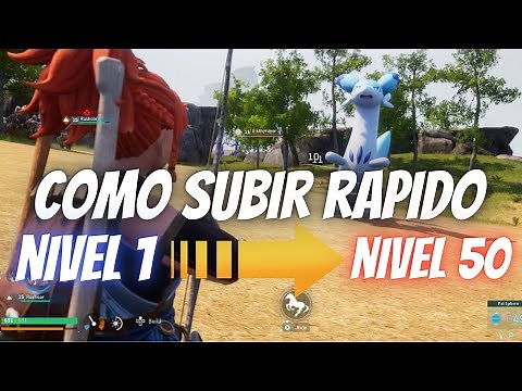 COMO SUBIR MUY RAPIDO DE NIVEL | PALWORLD en ESPAÑOL | Guia para Principiantes
