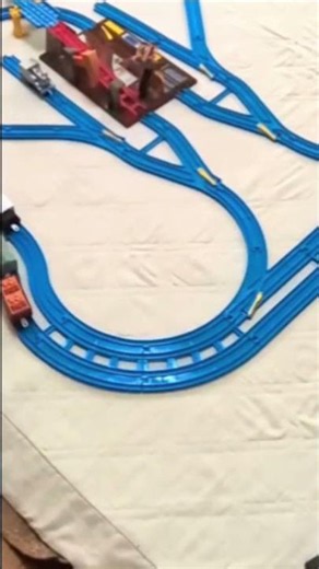 映画きかんしゃトーマス とびだせ!友情の大冒険！のレイアウト作りました #プラレール #トーマス #プラレールトーマス #レイアウト