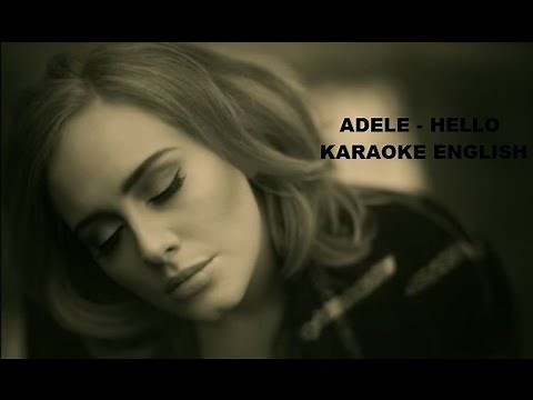 ADELE - HELLO (KARAOKE Ingles)