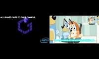 Mix of 2 videos from youtube : GameCube And PlayStation 2 VS Bluey Sparta Remix