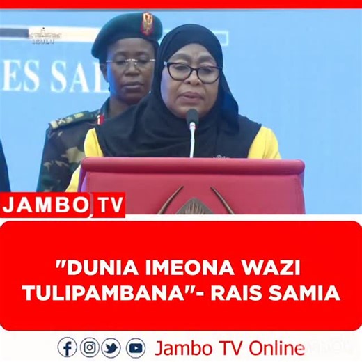 Jambo Online Tv | VIDEO📍🆕 Rais wa Jamhuri ya Muungano wa Tanzania, @samia_suluhu_hassan amewapongeza wachezaji wa Timu ya Taifa (Taifa Stars) kwa... | Instagram
