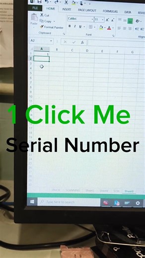 Auto Serial Number in Excel Instantly! 🚀 #ExcelTips