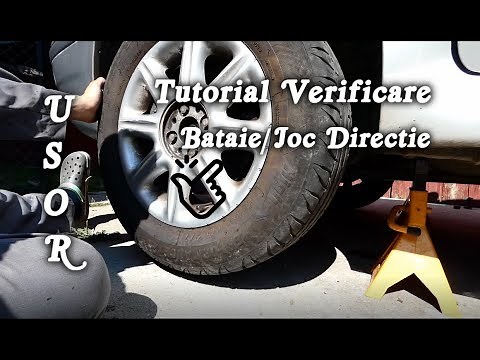 Tutorial verificare joc / bataie la sistemul de directie a masinii tale singur acasa