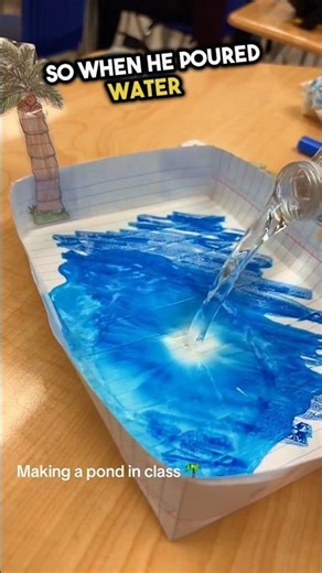Amazing Way To Create Small Paper Pond