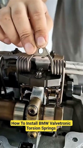 How To Install BMW Valvetronic Torsion Springs