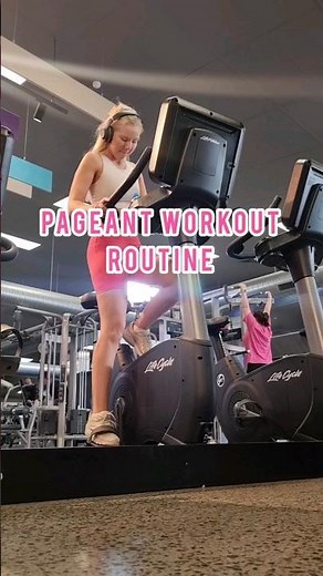 Pageant workout routine 🇦🇺 #pageantworkout #workout #gymroutine #beautypageant #pageantgirl
