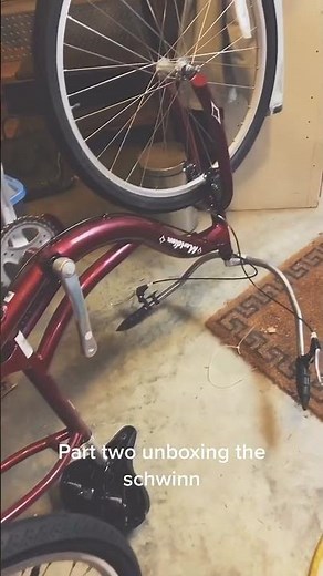 Unboxing a schwinn bicycle: part 2 #schwinn #bicycle