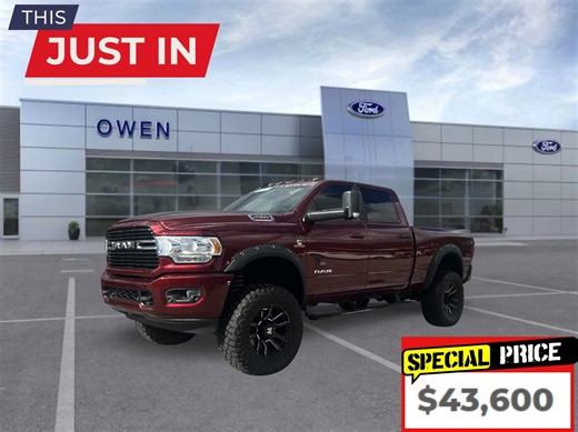 💥 Just Landed at Owen Ford! This 2021 RAM 2500 Big Horn is built to work and play. 🔥 6.7L Cummins Turbo Diesel 🔥 4x4 🔥 Sport Appearance Package 🔥 Power Sunroof & 12" Touchscreen 🔥 Only 117k miles This truck is loaded and ready for its next adventure — don’t wait, it won’t last long! 📲 Shop now: https://www.owenford.com/used/Ram/2021-Ram-2500-Jarratt-VA-90e621830a0e0a994b63f3f4b5b053b8.htm 📍 402 Blue Star Hwy, Jarratt VA 📞 434-535-8515 #OwenFord #SouthernVAFordStore #DriveALittleSaveALot