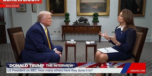 Watch moment Donald Trump praises Bev Turner for never before heard question