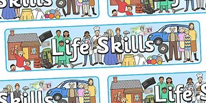 Life Skills Display Banner