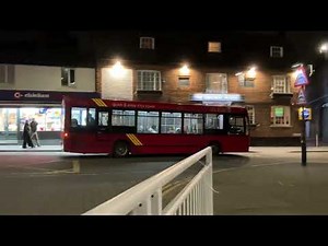 A Thursday night of buses at Chelmsford Bus Station