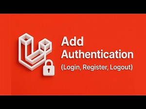 Add Authentication in Laravel 12 🔐 | Login, Register, Logout Step-by-Step