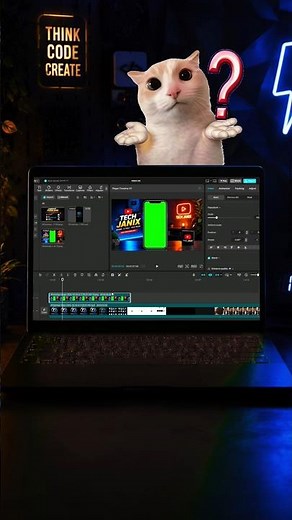 How To Remove Green Screen In Laptop / Green Screen Lag Fix Pc / TechJanix #Capcut #shorts #tips
