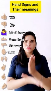 Hand Signs and their meanings 🙌🏼 Indian sign language 😛 . . . #deafworld #signlanguage #english #learnenglish #world #worlddeaf #reels #reelsinstagram #reelvideo #reelshort #deafeducation #english__teachingwords #english_language | ßãvįţä Šāřőhæ