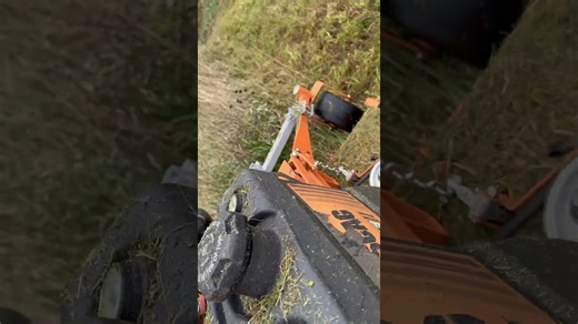 Scag V Ride 2 37HP mowing tall grass