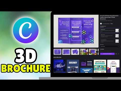 How To Make 3D Brochure In Canva (2026) - Full Guide