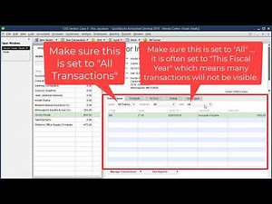 Feb. 8 -- Correcting an Error in QuickBooks