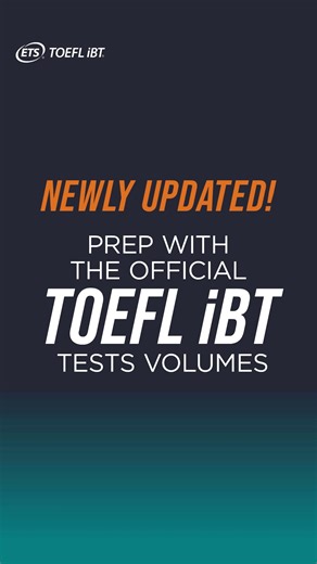 5.6K views · 23 reactions | Prep for your TOEFL iBT® test date with help from the makers of the test! The newly updated Official TOEFL iBT Tests Volumes 1 and 2 are now available in the TOEFL® TestReady™ portal: https://bit.ly/44OEG6A | TOEFL | Facebook