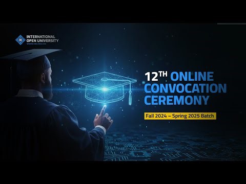 12th IOU Online Convocation Ceremony