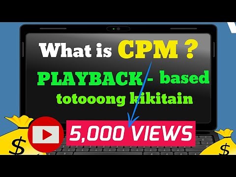 What is CPM/Playback-Based CPM EXPLAINED /YouTube Money