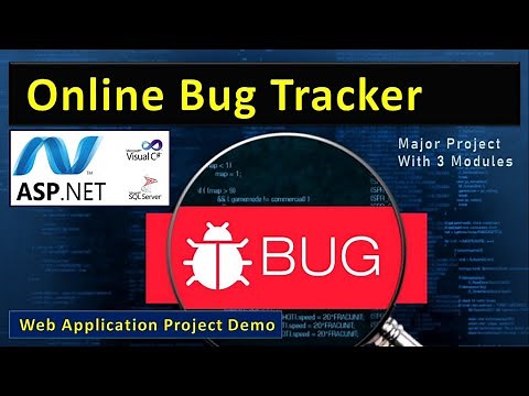 Online Bug Tracker C# asp.net Sql Server Online Project | Report Bug and Solve | asp176 #highblixasp