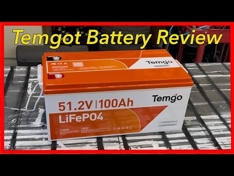 🔋 Temgot (Temgo) LiFePO4 Battery Review & Installation