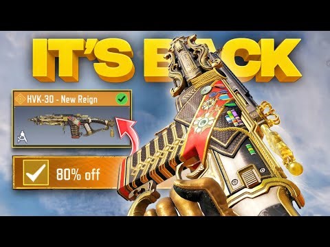 Legendary HVK-30 New Reign is back with 80% Discount!