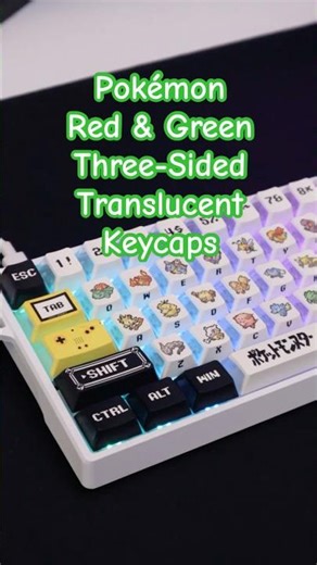 Is this the ultimate Pokemon keycap set? 👾🌈