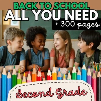 Grade 2 Back-to-School Activities: SEL, Literacy, Creative Learning Worksheets