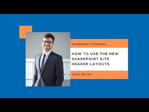 How to Use the New SharePoint Site Header Layouts - Tutorial