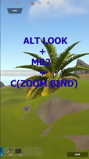 RUST INSANE ZOOM BIND #shorts #rust
