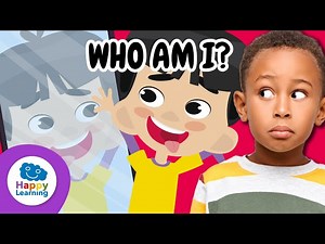🧍‍♂️✨ WHO AM I? Learning About Ourselves | Educational Videos for Children | @HappyLearningENG - Videos For Kids