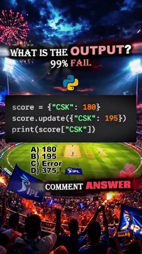 🔥 99% Beginners Get This Python Output Wrong! 😱 | Python Interview Question #coding #python