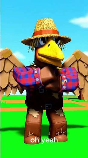 I AM THE BIGGEST BIRD… But I'm in Roblox 😭🐦 #theobaldthebird #roblox