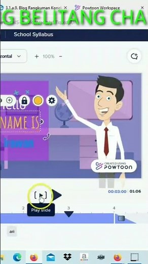 Membuat Video Pembelajaran menarik dengan menggunakan Powtoon